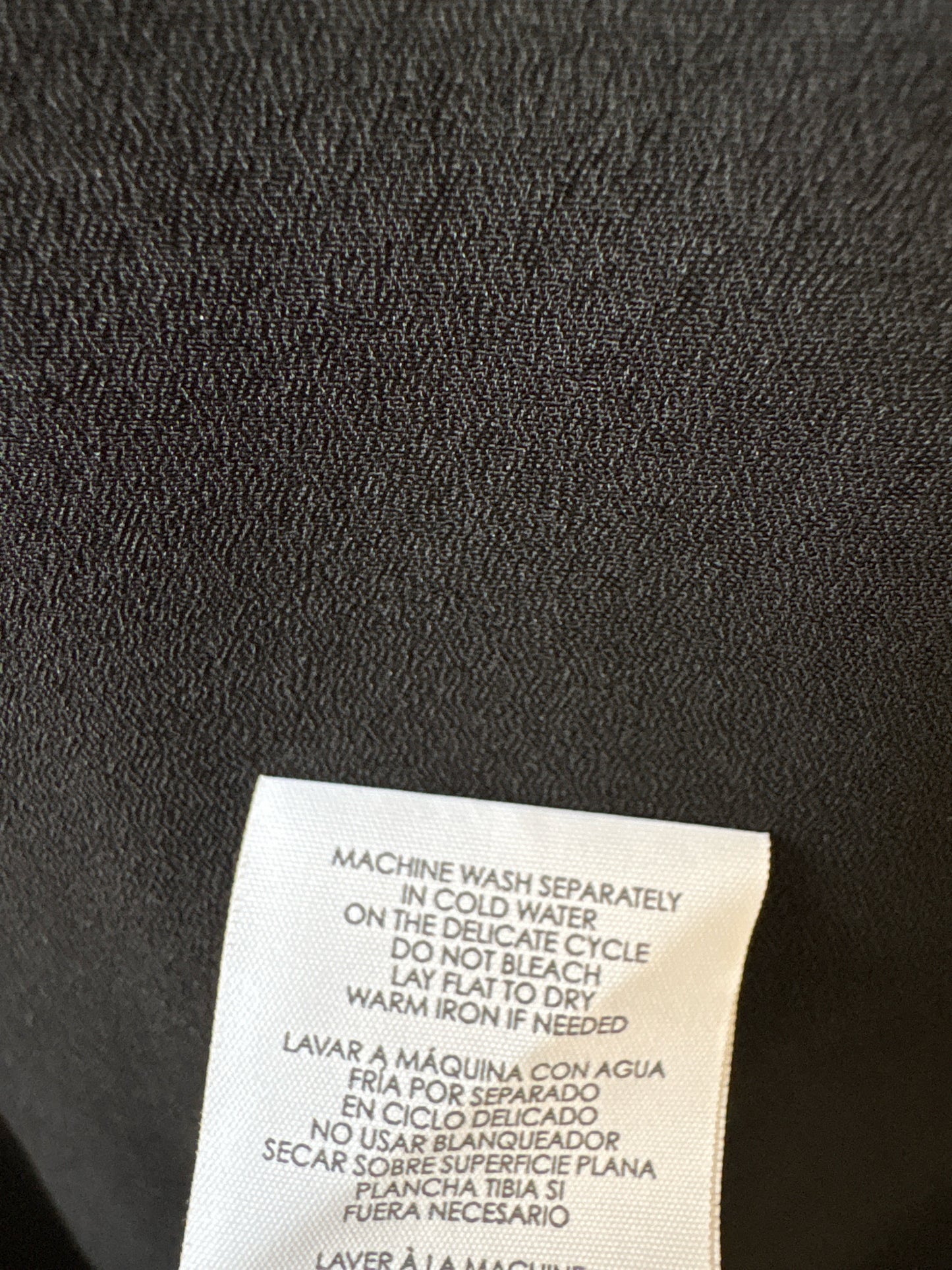 Cabi Size L Black Sleeveless Top
