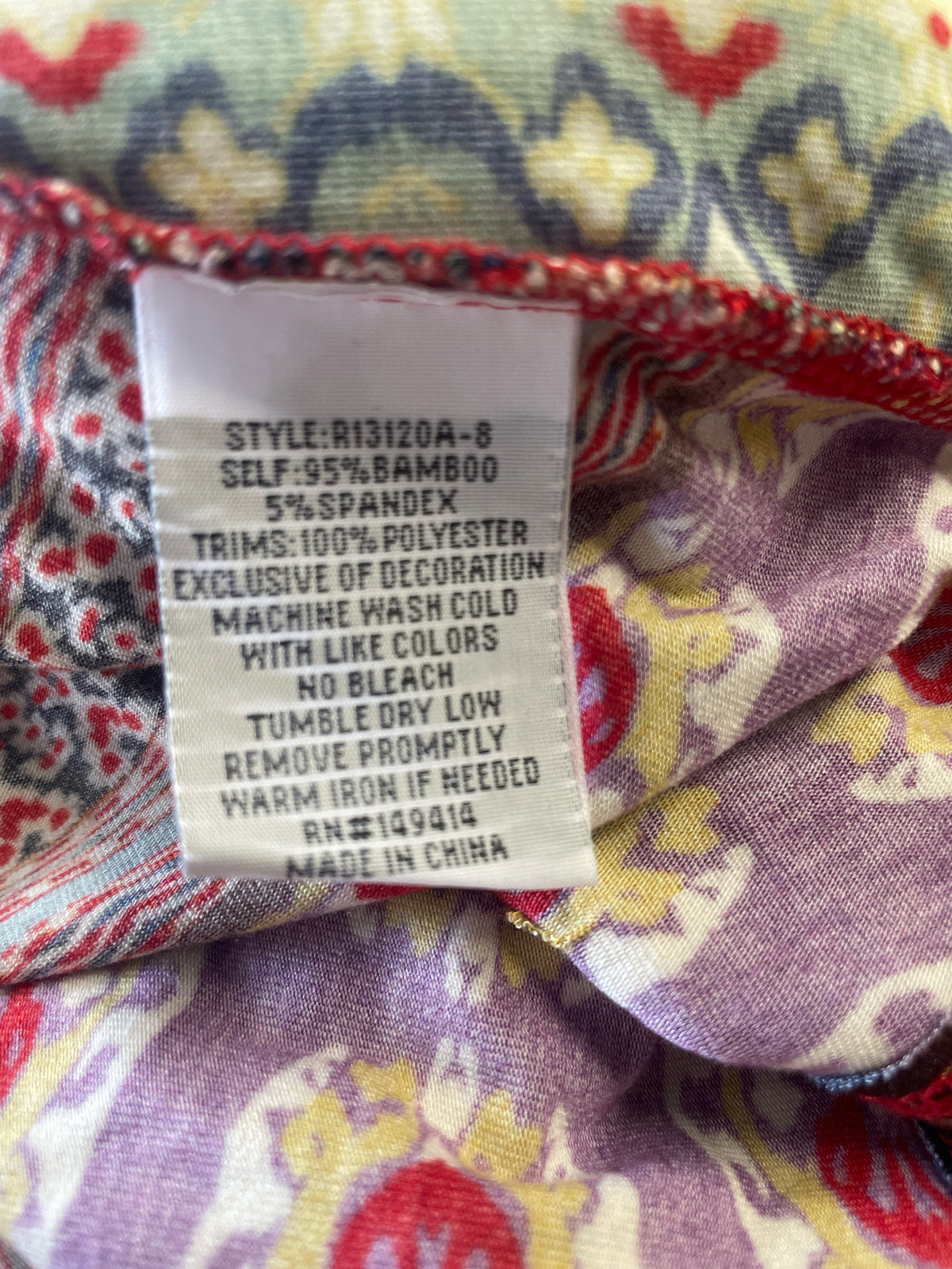 Johnny Was Size XS multi Top