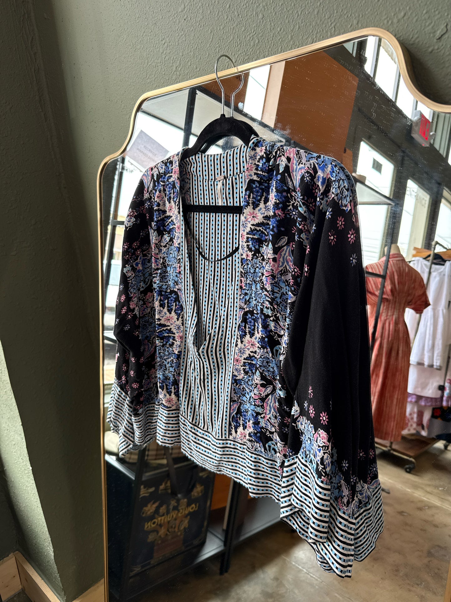 free people Size S Black/Blue Top